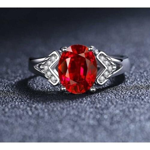 Womens ring silver-plated ring for women Small Zircon Stone Engagement ring elegant rings Female vintage ring Wedding Jewelry