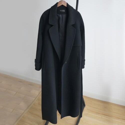 KMETRAM Winter Coat Women Fashion Woolen Coat Female Jacket Long Trench Coats and Jackets Women Clothes 2020 Manteau Femme MY