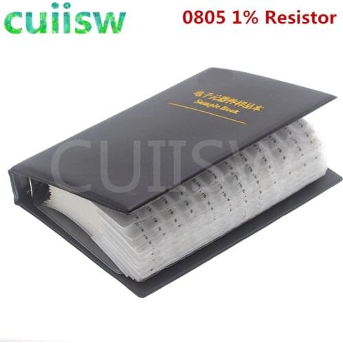 0805 SMD Resistor Sample Book 1% Tolerance 170valuesx50pcs=8500pcs Resistor Kit 0R~10M
