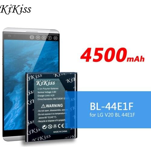 4500mAh Mobile Phone Battery for LG V20 VS995 US996 LS997 H990DS H910 H918 H990 F800 LS995 H910 H918 BL44E1F BL-44E1F BL 44E1F