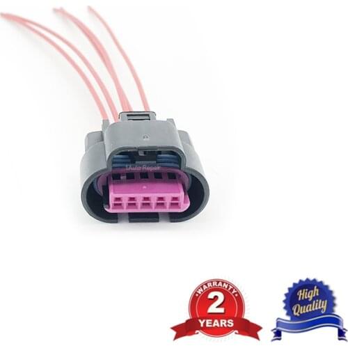 5 Wire Mass Air Flow Sensor Connector Wire Harness Pigtail MAF For GM Corvette LS1 LS2 LS6