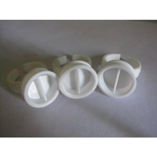 500pcs Disposable eyebrow medium cup tattoo ink cup ring holder for plastic tattoo ink cup tattoo permanent makeup