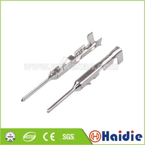 Free shipping 50pcs auto car splices wire terminal crimp loose male terminal DJ614C-1S