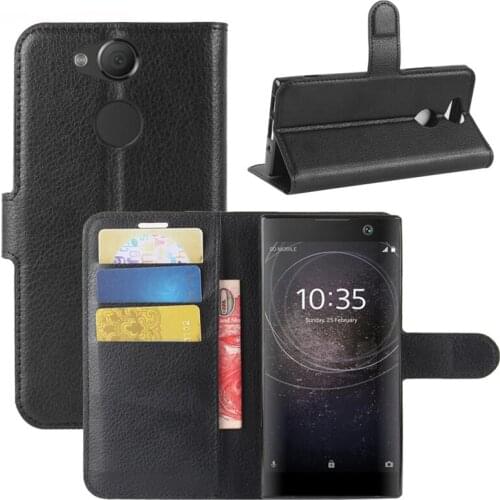 For Sony Xperia XA2 Case Flip Leather Case Wallet For Xperia XA2 Book Style Stand Cover On For Sony Xperia XA2 Guard Protector