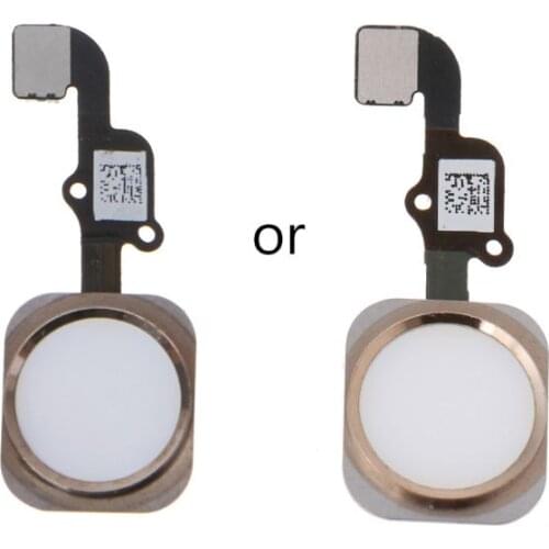 Phone Home Button Back Key No Touch ID Flex Cable Repair Parts for iphone 6s 4.7"
