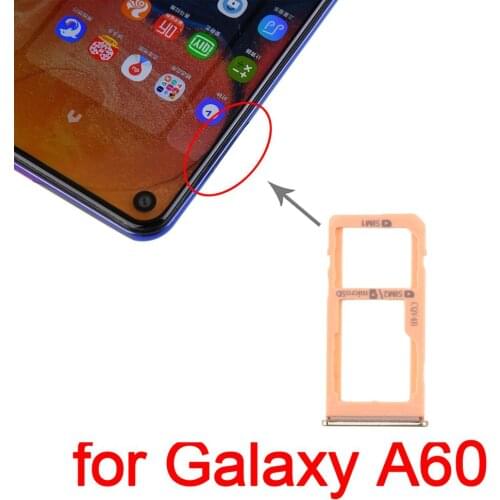 SIM Card Tray + SIM Card Tray / Micro SD Card Tray for Samsung Galaxy A60/Note10+/y S20+ /S20 Ultra