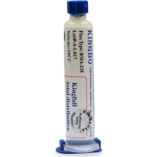 NEW 1Pc Solder Flux Paste KINGBO RMA-218 10cc BGA Flux Paste For BGA Solder Station Soldering Iron Paste