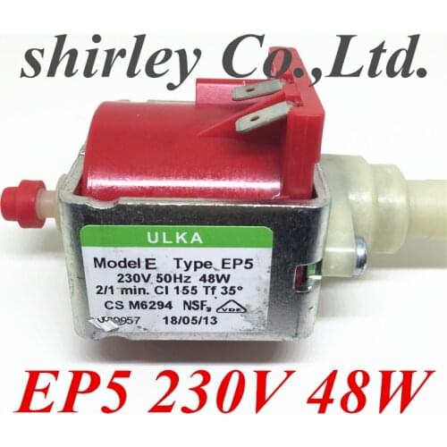 AC230V Original authentic coffee machine pump ULKA EP5 electromagnetic pum medical equipment washing machi