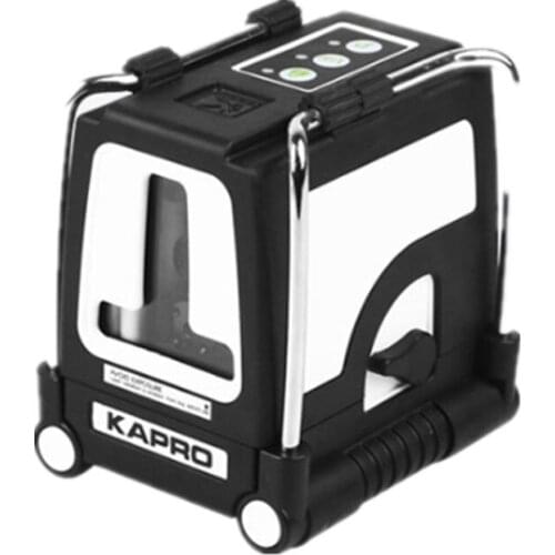 KAPRO Professional Orginal 2 Lines Self Leveling Green Laser level With Horizontal Vertical Beams Outdoor Level Gauge Tool