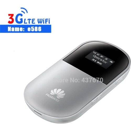 Unlocked Huawei E586 WifI 21.6 Mbps 3G Router WLAN Hotspot modem