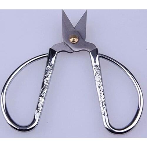 Manicure Finger Sliver Scissors Sharp Clippers Tweezer Nail Chrome Trimmer Zinc Nail Alloy Podiatry Dragon Toe Cuticle Nipper