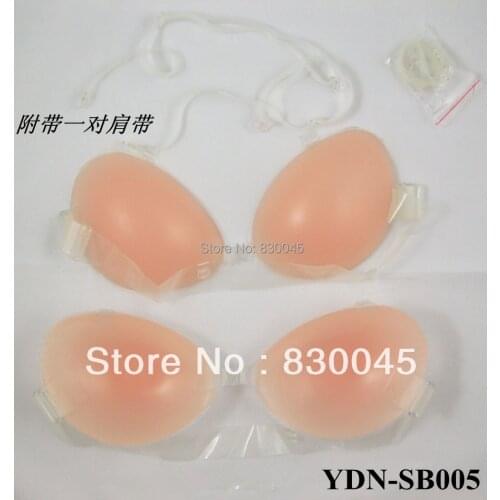 Wide Bra Strap & No gel- Self-adhesive 100%SILICONE INVISIBLE Bra