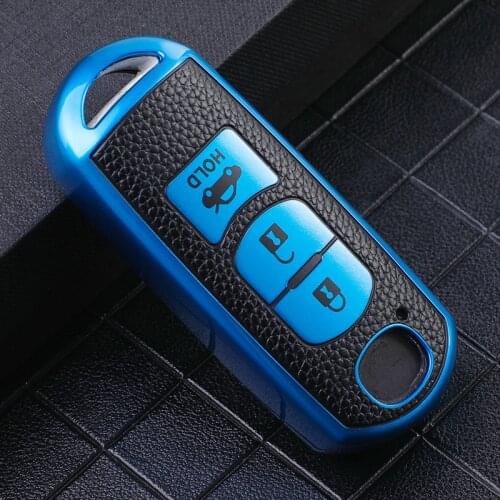 TPU Car Remote Key Case Cover For Mazda 2 3 6 Atenza Axela Demio CX-5 CX5 CX-3 CX7 CX-9 2015 2016 2017 2018 2019 Accessories