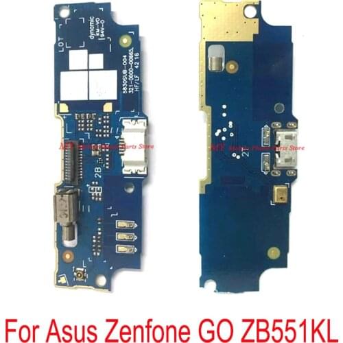 USB Charging Port Connector Dock Microphone Board Flex Cable For Asus Zenfone Go ZB551KL 5.5 Inch USB Charger Board Connect Flex