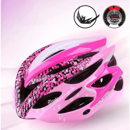 Bicycle Helmet Adult Lady Riding Helmet High-strength PC Material Shock-absorbing Helmet Mountain Bike One-piece Helmet