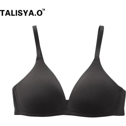 TALISYA.O Seamless Bras For Women Wire Free Womens Underwear Push Up Back Closure Lingerie One-Piece Bralette Dropshipping 2021