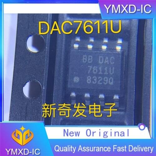 10Pcs/Lot New Original Dac7611u Dac7611 Digital to Analog Converter Chip Sop8 Import