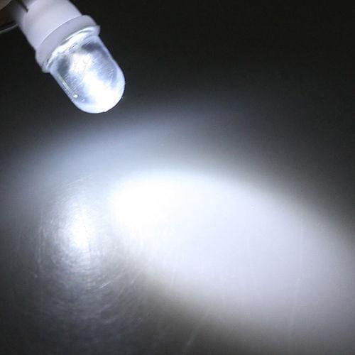 10Pcs High Quality White LED Side Car Auto Wedge Dashboard Light Lamp Bulb 12V