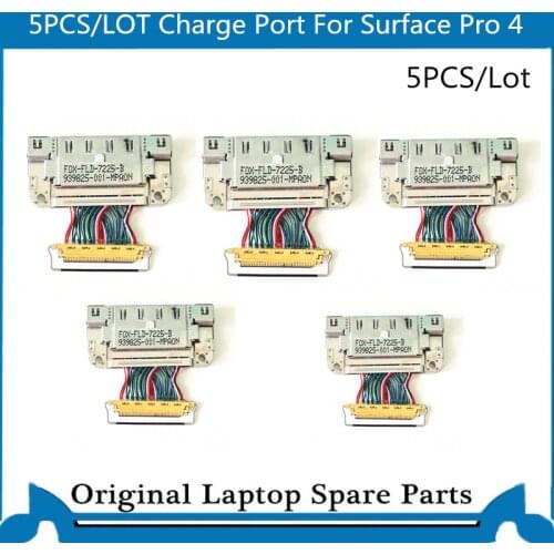5PCS/Lot Genuine Charge Port for Surface Pro 4 1742 Charge Connector Worked Well 939825-001