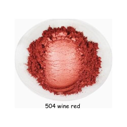 BUYTOES Wine red pearl powder mica powder pearlescent pigment pearl powder for make up&soap&Automobile paint,eyeshadow &lipstick
