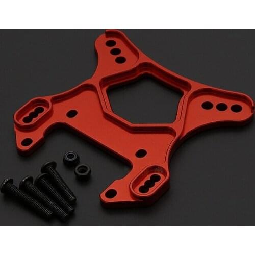 CNC alloy front shock tower shock support 8mm thick for 1/5 losi 5ive-t rovan lt kingmotor x2 rc car parts