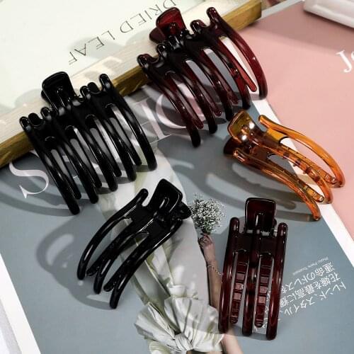 Hair Claws Clips for Women Hair Clips Crab Clamps Ponytail Holder Duckbill Clip Girls Barrettes Fashion Simple Hair Accessories