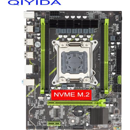 QIyida LGA2011 motherboard X79 motherboard X79chip SATA3.0 M.2 support DDR3 REGECC memory and Xeon E5 processor