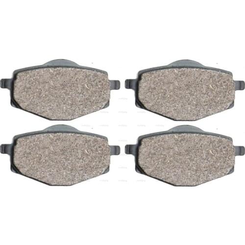 Brake Pads Set for DT 125 R (88-03) XT 225 Serow (92-94) YTZ 250 N S Tri-Moto (85-86) Front Rear