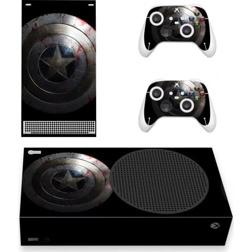 New Film Skin Sticker Decal Cover for Xbox Series S Console and 2 Controllers Xbox Series Slim Skin Sticker Vinyl