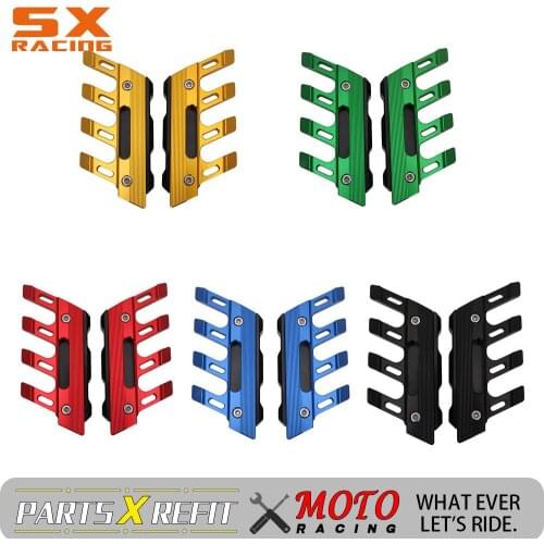 Motorcycle CNC Front Fender Slider Protector Mudguard Cover For KAWASAKI Z700 800 YAMAHA R1 R6 MT09 BMW R1200GS HONDA CBR600