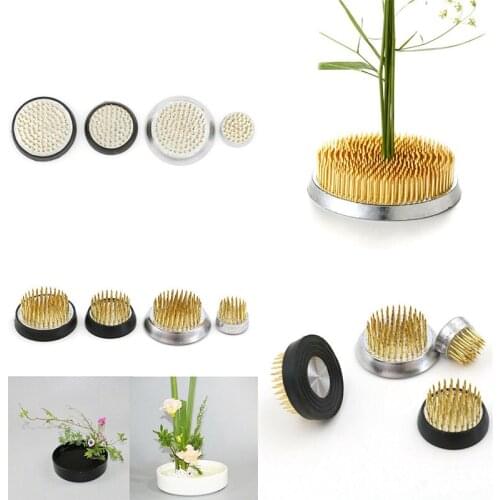 Frog Gasket Round Ikebana Flower Arranging Tools Collectio Fashion Art Fixed