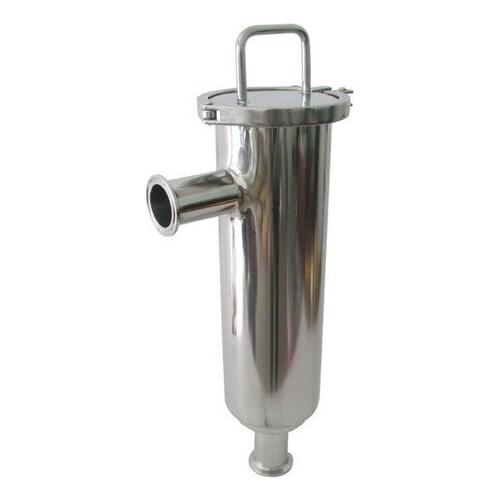 Free shipping 1.5'' Sanitary Stainless Steel TriClamp Filter 100 mesh