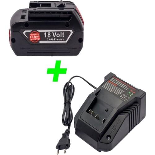 Replace Original Bosch Power Tool 18V Professional Lithium-Ion Battery 7000mAh, Compatible with BAT609 BAT610 BAT618G BAT619G