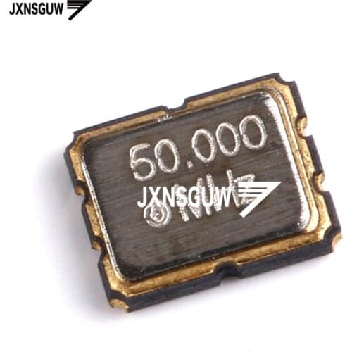 10PCS SMD active crystal 3225 50.000MHz 50PPM 3.3V 3.2*2.5mm 4 foot resonator