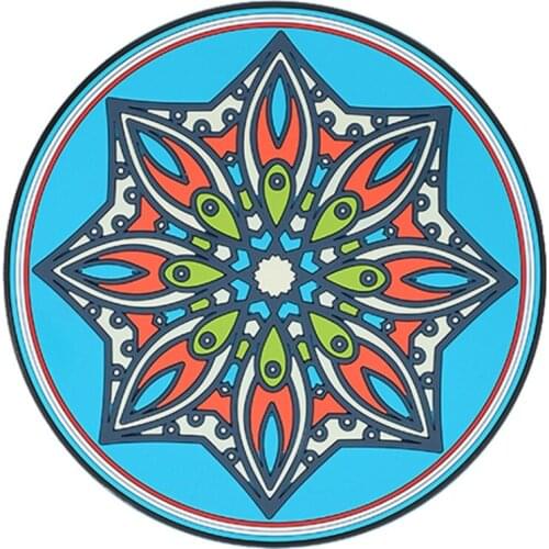 100pcs small and large size Silicone Coaster Tea Coffee Cup Mat Pot table Heat Insulation Pad