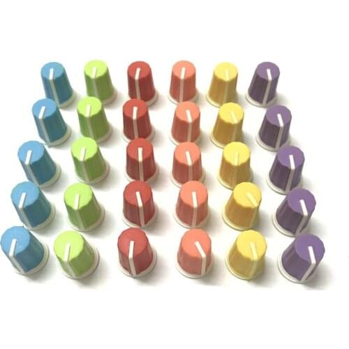 30PCS Replace EQ Rotary Knob For Pioneer DJ MIXER DJM djm-2000 900 850 750 700 800 DAA1176 DAA1305 colorful you can chose
