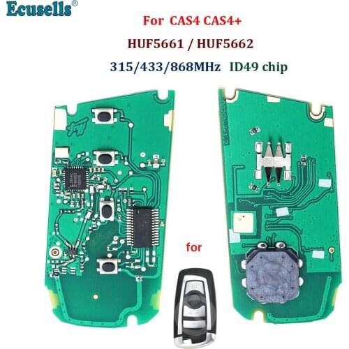 4 Buttons 315MHz ID49 Chip Remote Key Board for BMW F CAS4 CAS4+ 3 5 7 Series HUF5661 HUF5662