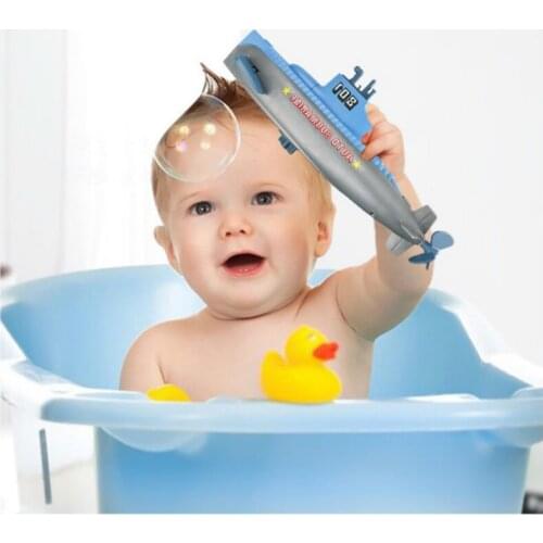 Baby Bath Toy Wind Up Submarine Model Kids Water Toys Pool Diving Swimming Boat Gifts for Toddlers Shower Games