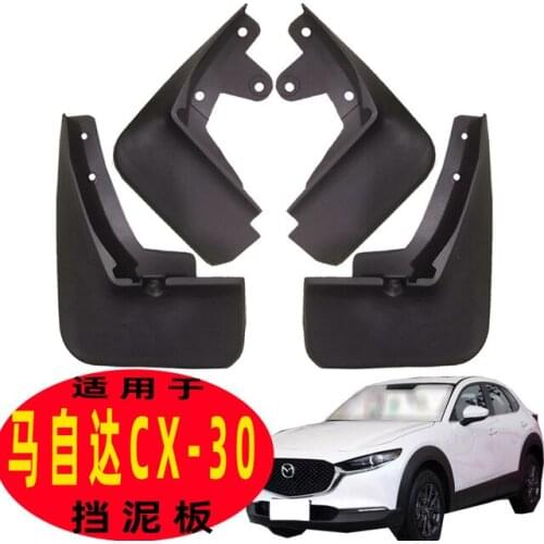 For Mazda CX-30 2020 Car Mud Flaps Splash Guards Fender Mudguard Splasher Mudapron Front Rear Full Set 4Pcs
