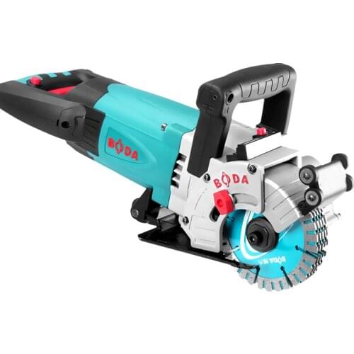 Slotting machine one-time forming dust-free hydropower engineering installation high-power automatic wall trunking cutting