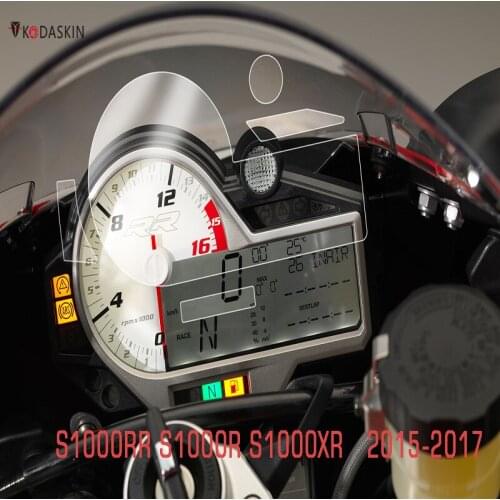 KODASKIN Motorcycle TPU Dashboard screen Instrument Protection Speedometer Protection for S1000RR S1000R S1000XR 2015-2017