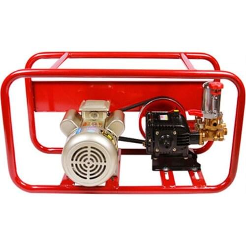 Frame type motor fruit tree high pressure sprayer motor 220V electric sprayer plunger water pump