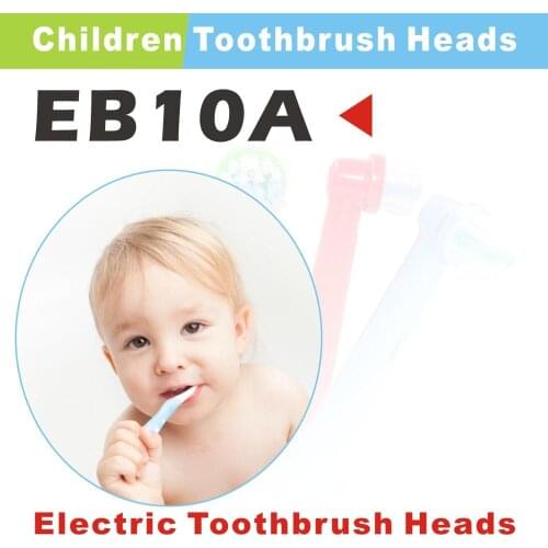 4pcs Replacement Kids Children Colorful Tooth Brush Heads/Nozzle for oral B Pro-Health Stages Electric Toothbrush 3744,D16
