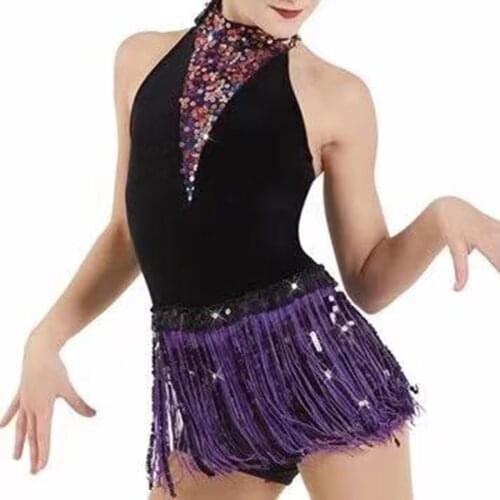 New dance costume professional jazz dance dress performance dress Lodysuit Latin dress