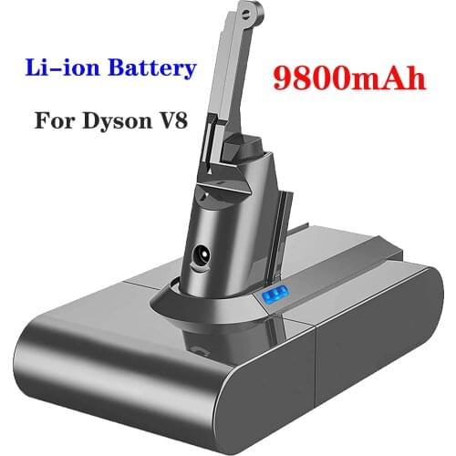 9800mAh 21.6V replacement Battery for Dyson V8 Absolute /Fluffy /Animal /Motorhead for dyson V8 Li-ion Vacuum Cleaner battery