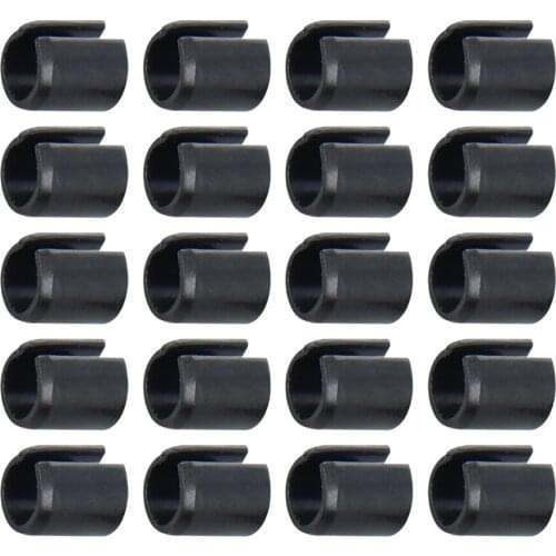 Mromax 20pcs Elastic Cylindrical Pin Spring Steel Blackened 4.6x6/4.6x8/4.6x10/4.6x12/4.6x14/4.6x16/4.6x18/4.6x20/4.6x25/5.6x6mm