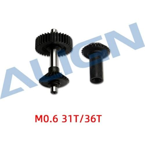 ALIGN T-REX 500 M0.6 Torque Tube Front Drive Gear Set/31T/36T H50G003XXW H50G001XXW for Trex 500E/ESP PRO Helicopter