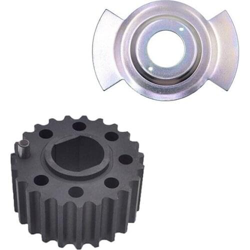 1 set Crankshaft Angle Sensing Blade with Drive Sprocket for Mitsubishi Lancer 2000-2007 MR994381 MD362576 MD356723 MD362576