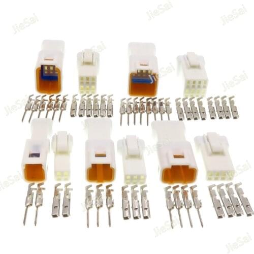 2.0mm 2-8P Waterproof Automotive Connector Small Size Cable Plug For Auto Car Motorcycle JST 02R-JWPF-VSLE-S 02T-JWPF-VSLE-S