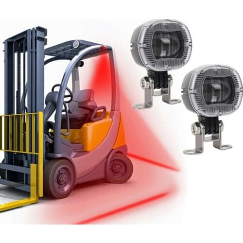 2Pack Forklift Safety Light Spot Light Warehouse Safe Warning Light 10W Led Motorcycle Lights Work Light